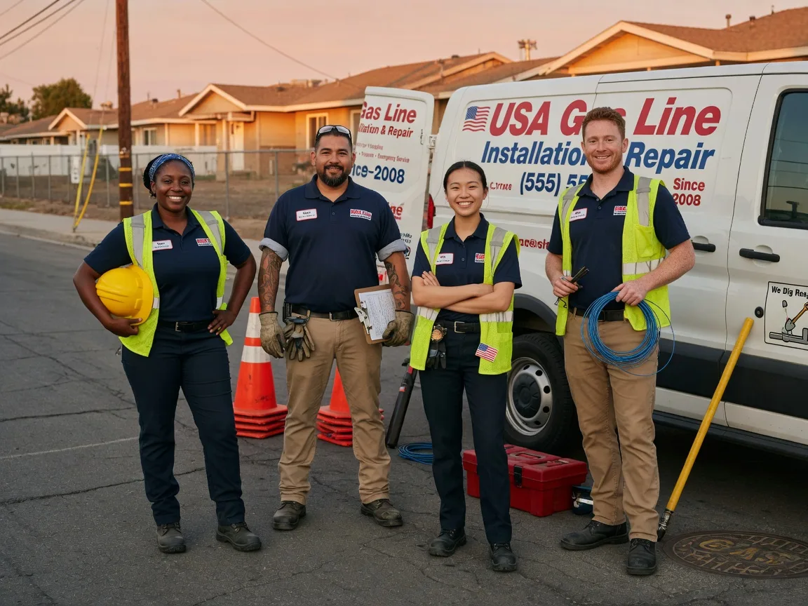 Gas Line Installation company in Jeanerette, LA